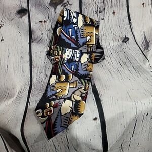 Burton Morris Men’s  Tie film making